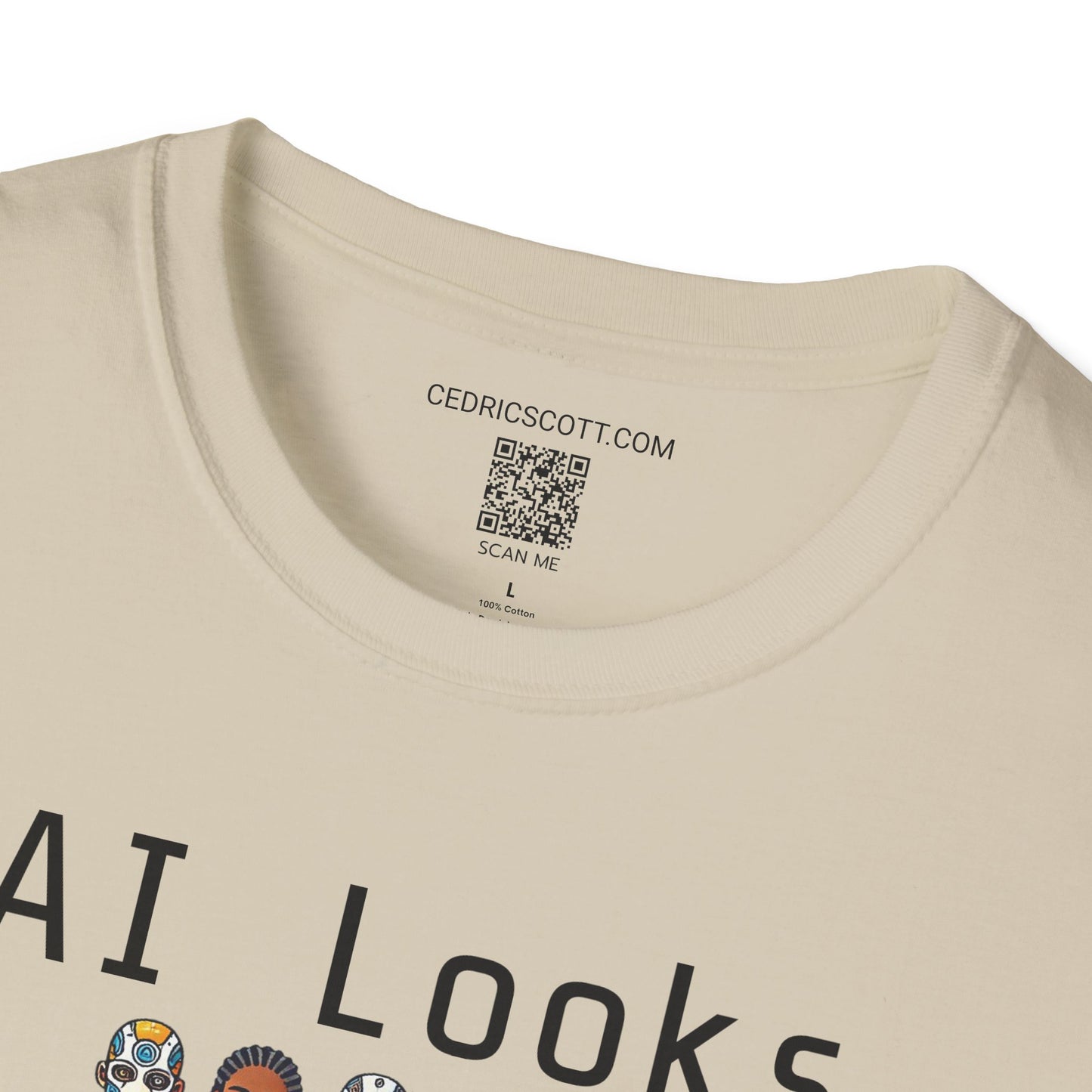 "AI Looks Like Us" Tee