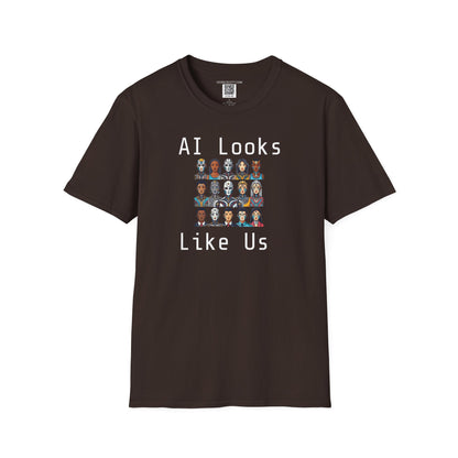 "AI Looks Like Us" Tee