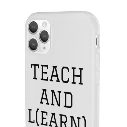 TEACH AND L(EARN) Phone Case - EDU HUSTLE