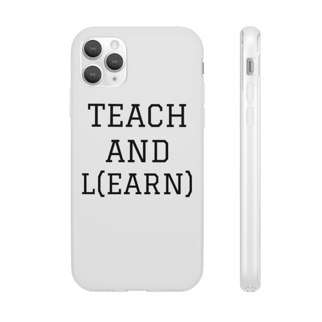 TEACH AND L(EARN) Phone Case - EDU HUSTLE