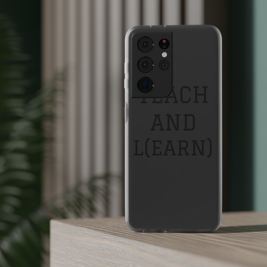 TEACH AND L(EARN) Phone Case - EDU HUSTLE