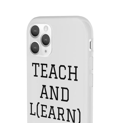 TEACH AND L(EARN) Phone Case - EDU HUSTLE