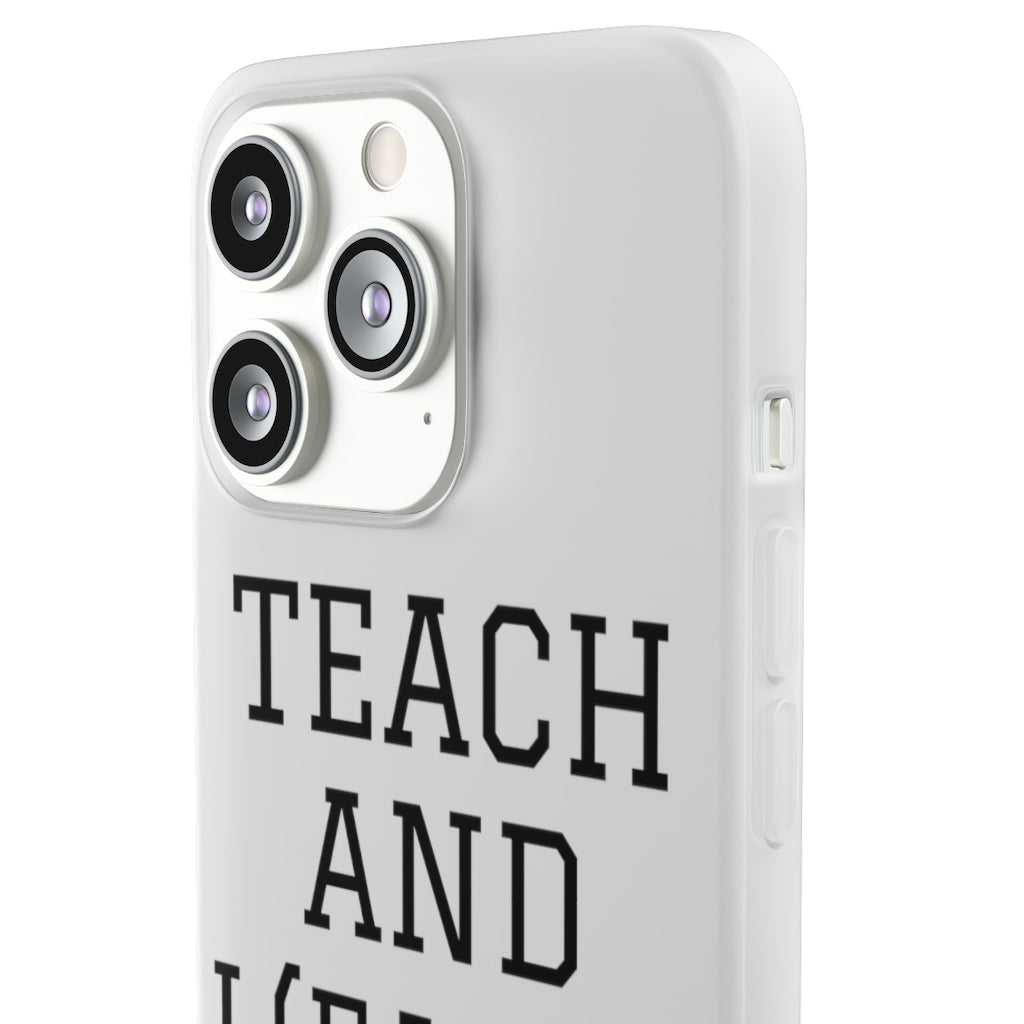 TEACH AND L(EARN) Phone Case - EDU HUSTLE