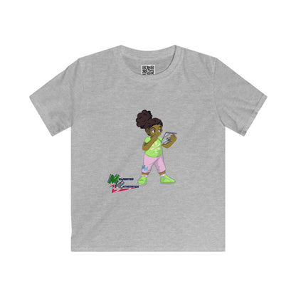 Melanated Mathematics "Studious" Kids Tee + Grades K-1 Workbook Download - EDU HUSTLE