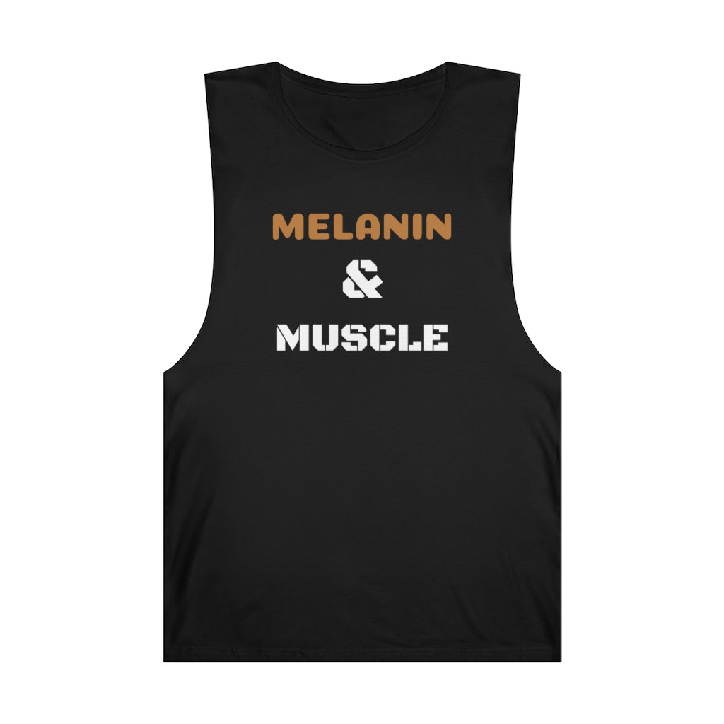 Melanin & Muscle Tank - EDU HUSTLE