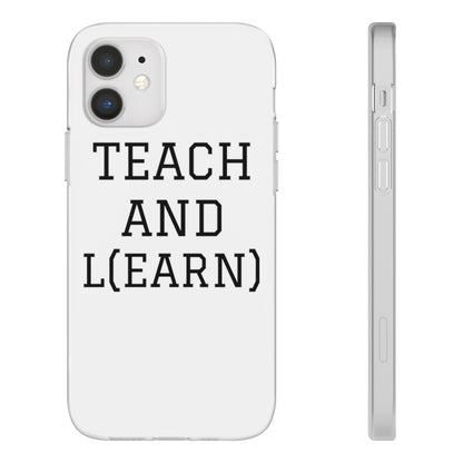 TEACH AND L(EARN) Phone Case - EDU HUSTLE