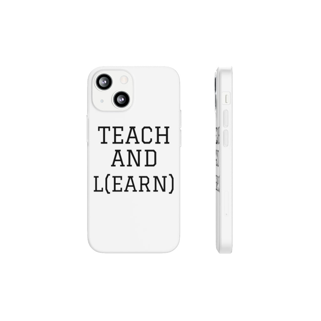 TEACH AND L(EARN) Phone Case - EDU HUSTLE