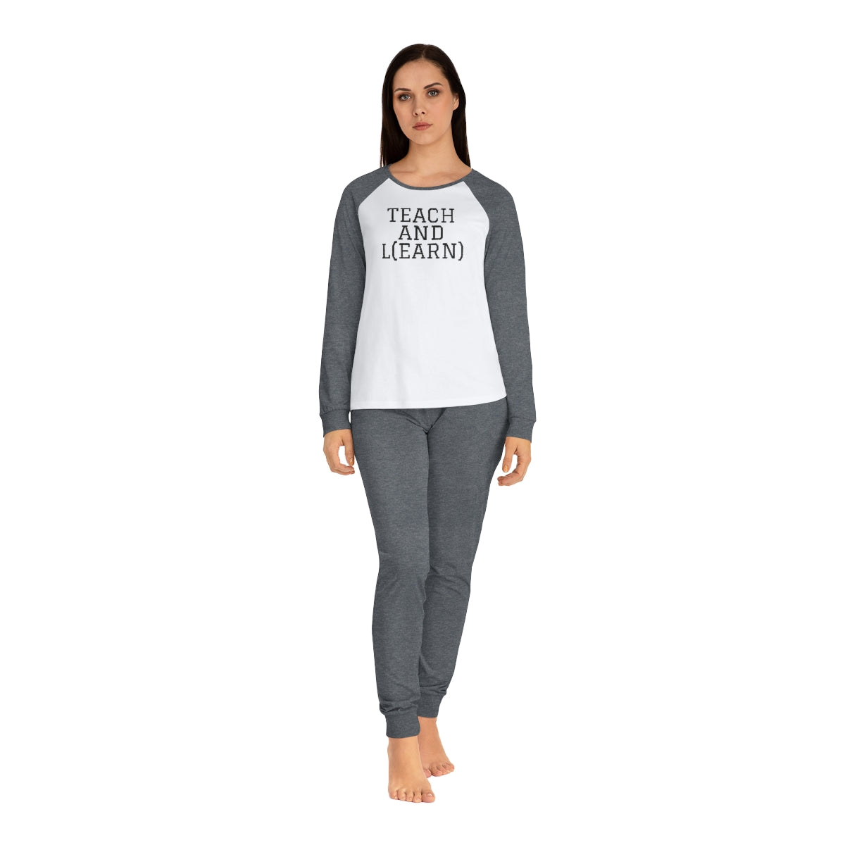 TEACH AND L(EARN) Pajama Set (W) - EDU HUSTLE