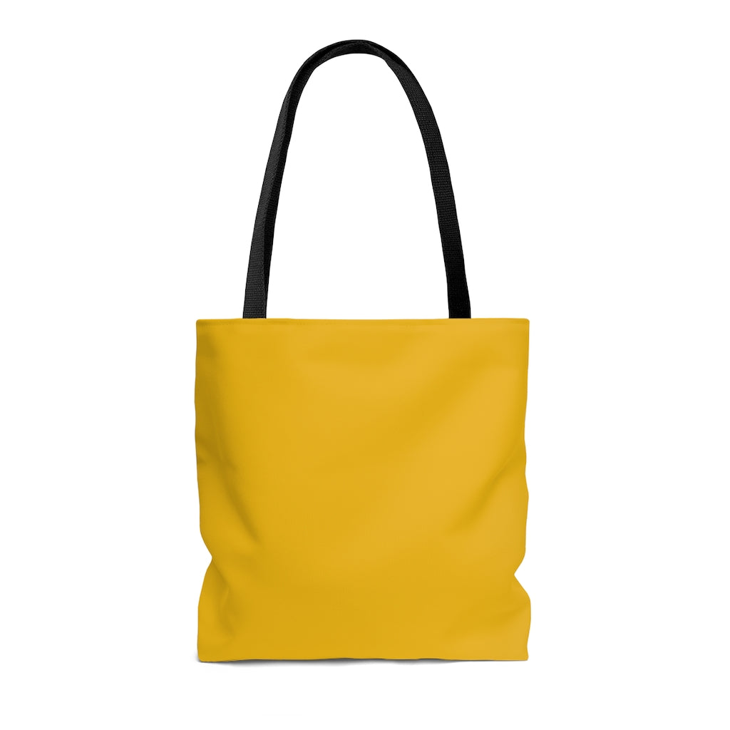 TEACH AND L(EARN) Tote Bag (Yellow/Black) - EDU HUSTLE