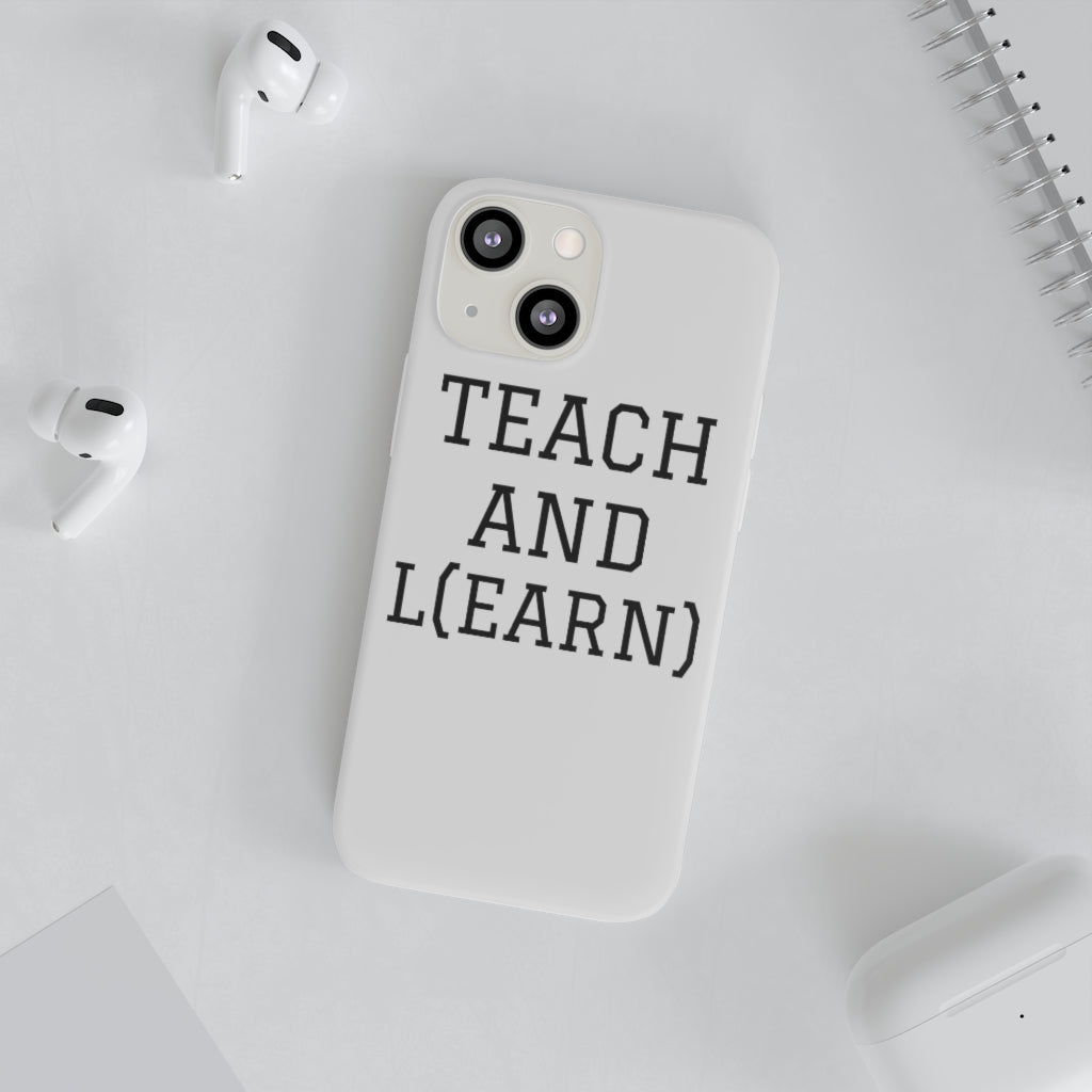 TEACH AND L(EARN) Phone Case - EDU HUSTLE