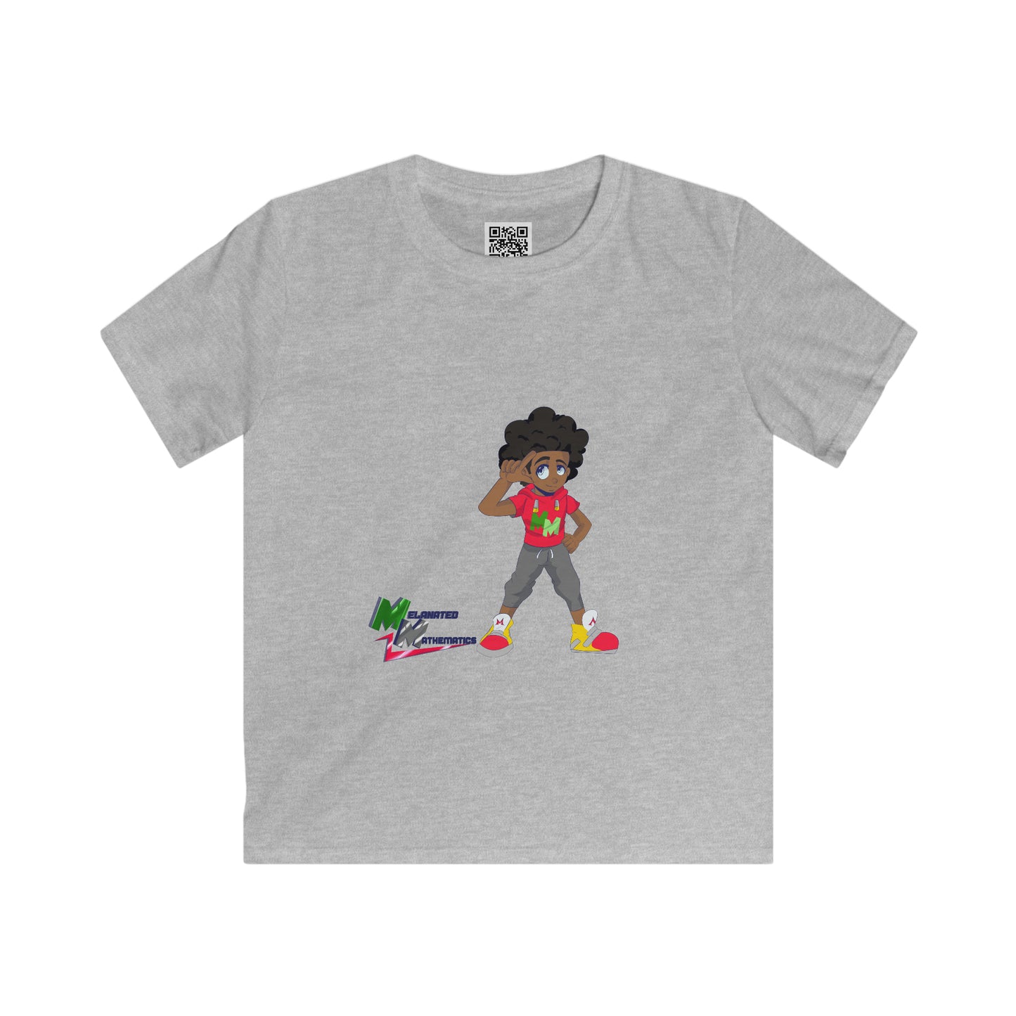 Melanated Mathematics "Thinking" Kids Tee + Grades 3-4 Workbook Download - EDU HUSTLE