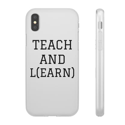 TEACH AND L(EARN) Phone Case - EDU HUSTLE